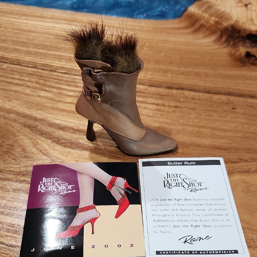 Butter Rum By Raine Just The Right Shoe Collectibles
